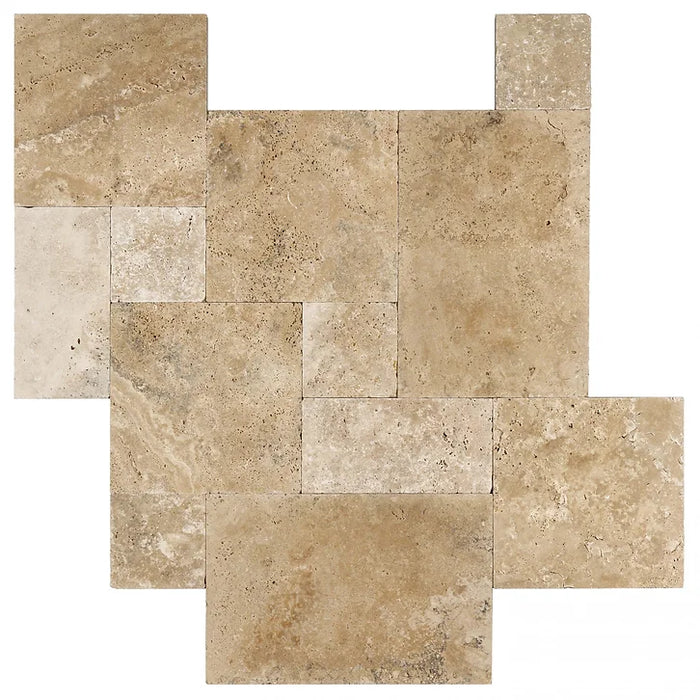 Country Classic Tumbled Travertine Pavers