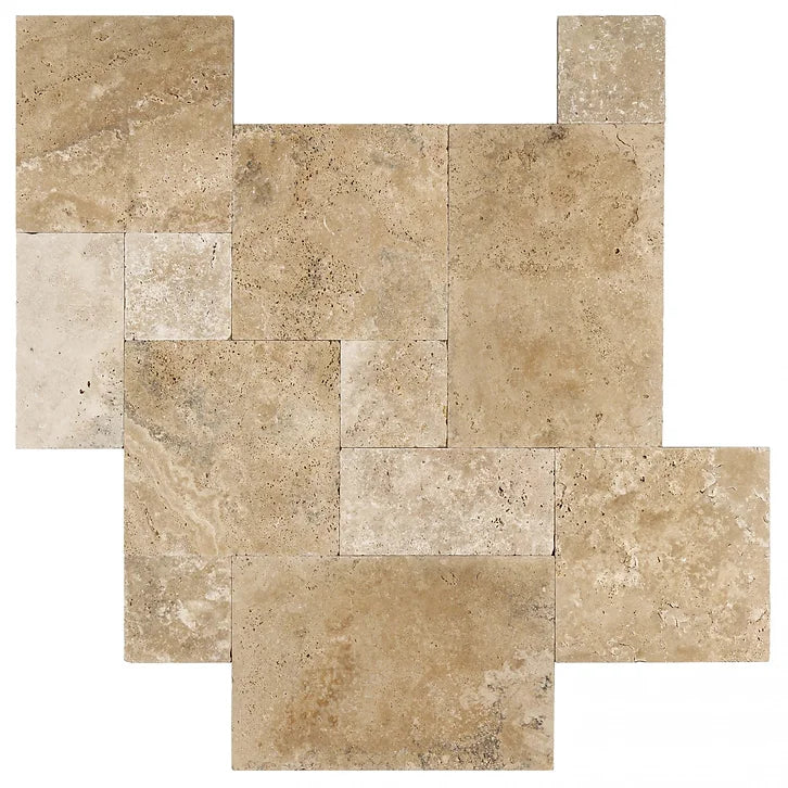 Country Classic Tumbled Travertine Pavers