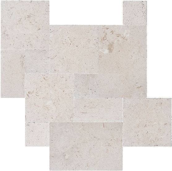 Seashell Limestone Tiles