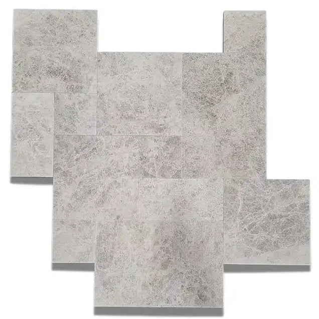 Tundra Gray Marble Pavers