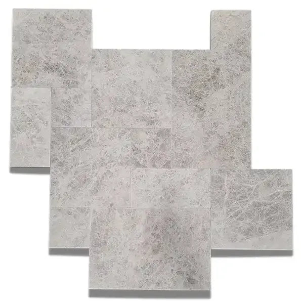 Tundra Gray Marble Tiles