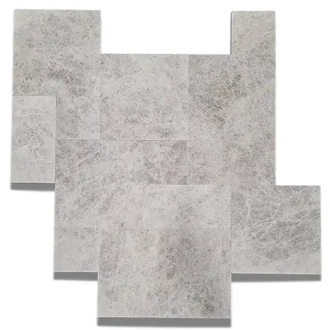 Tundra Gray Marble Pavers
