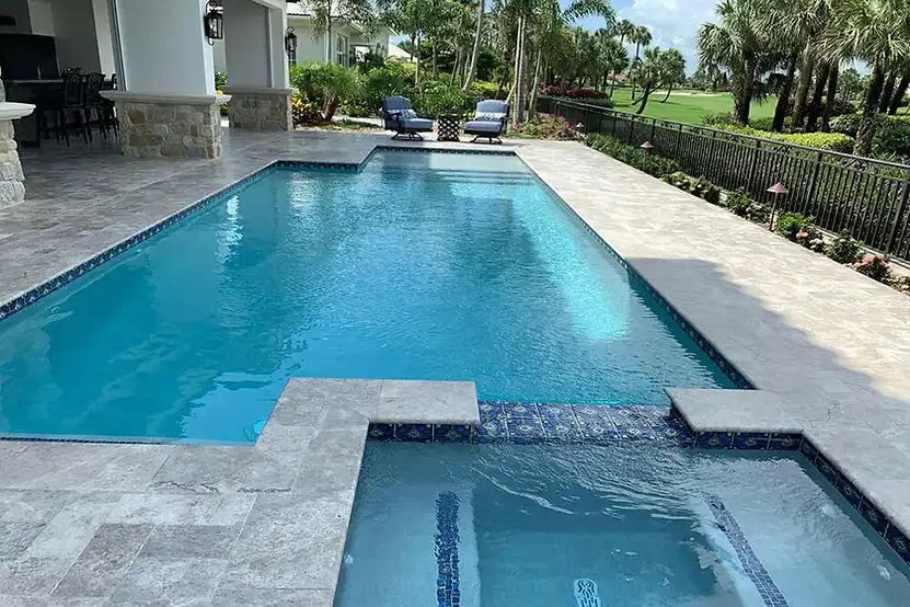 Tundra Gray Marble Pavers